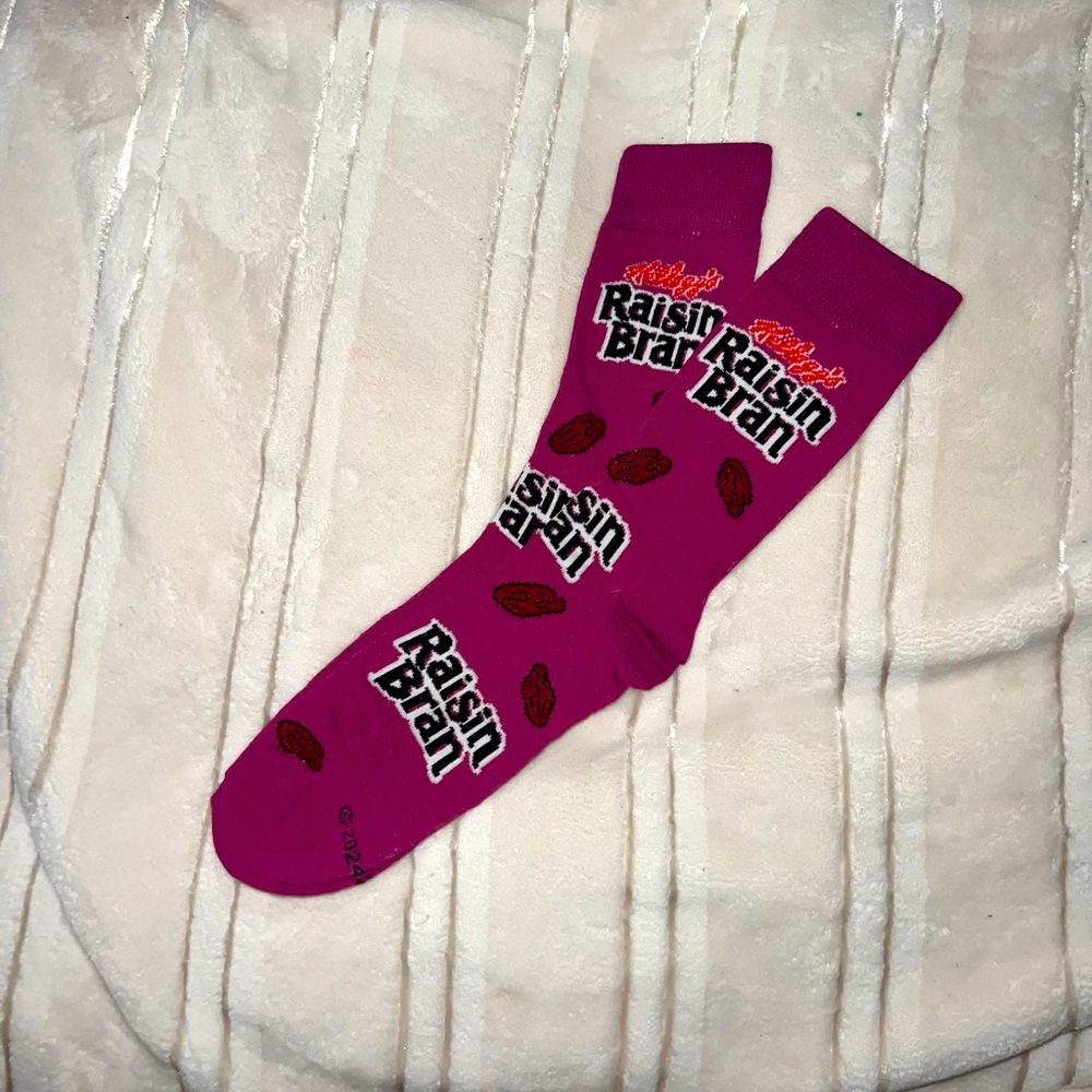 Raised Brand Cereal Socks